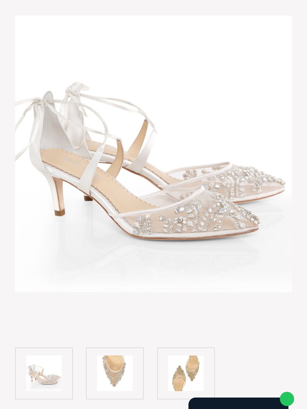 Bella Belle Frances Heels 8.5